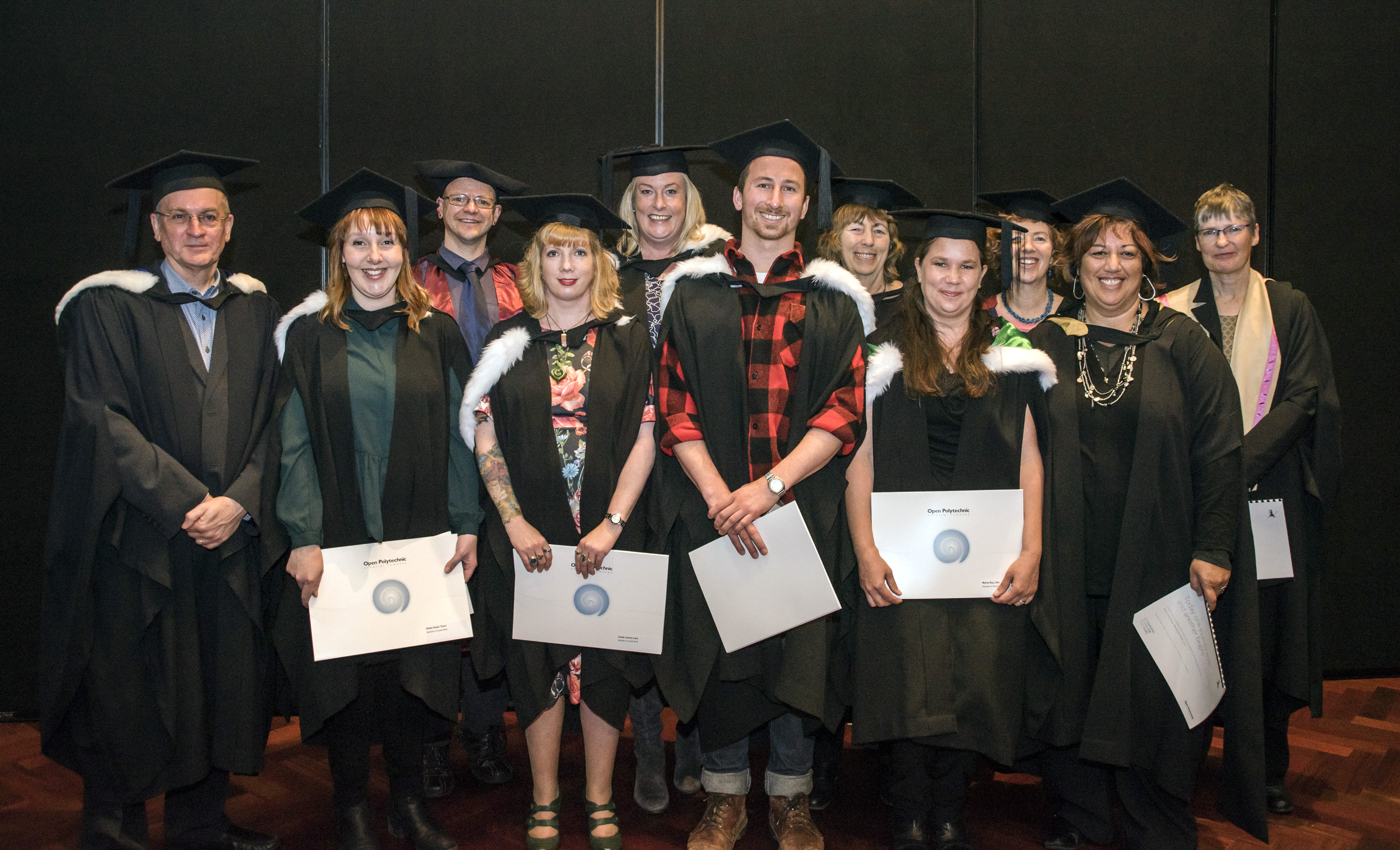 Bachelor of Social Work graduates with social work tutors